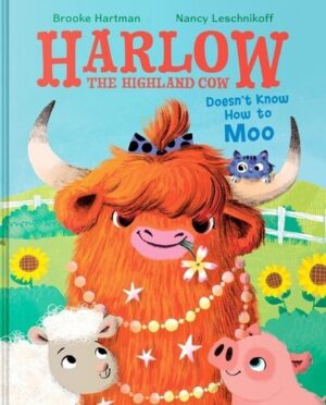 Harlow The Highland Cow Doesn't Know How To Moo 