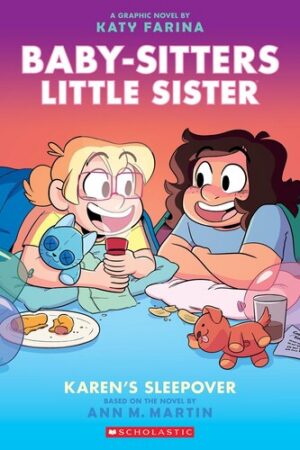 Karen's Sleepover: A Graphic Novel (Baby-Sitters Little Sister #8) 