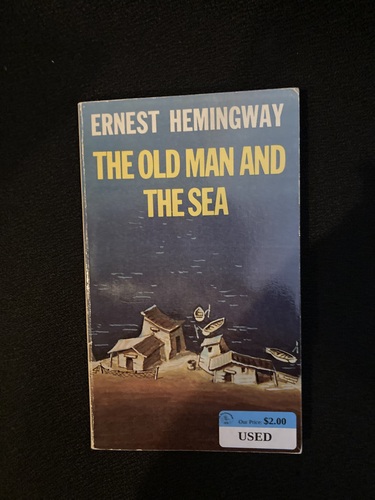 The old man and the sea promo book