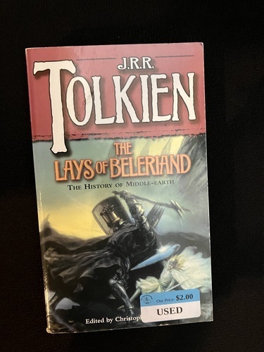 The Lays of Beleriand – The Dog Eared Book