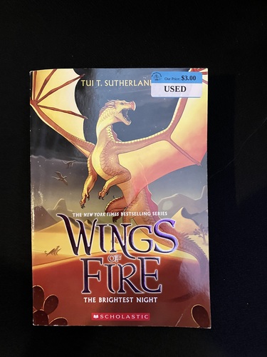 Wings Of Fire Book Five: The Brightest Night – The Dog Eared Book