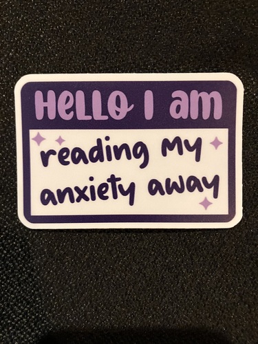 Reading My Anxiety Away 