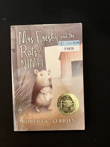 Mrs. Frisby and the Rats of NIMH 