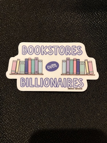Bookstores Over Billionaires 